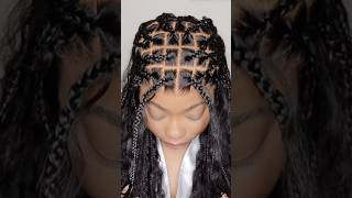FULL LACE KNOTLESS BOHO BRAIDED WIG | LUVME HAIR #luvmehair #braidedwig #knotlessbraids #bohobraids