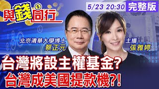 【與錢同行】台灣將成立"主權基金" 讓美國再次偉大?蔡正元支持彭淮南見解 挪用外匯恐掏空央行!雅婷主播與你同行ft.蔡正元20250523 ⁨‪‪@中天財經頻道CtiFinance