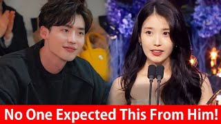 Lee Jong Suk Did What No Man Dared to Do Right After IU Won Big at the Blue Dragon Awards 2025!