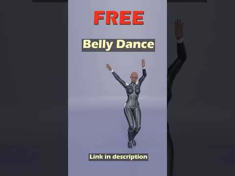 Belly Dance. Free Mixamo animation for Daz Studio's Genesis 9.