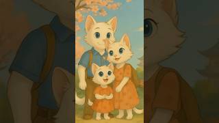Loving Family Of Cats 🐱 🐈😽#ai #cat #cute #aicat #aicatstories #animation #ailol