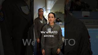 We’re NATO aircrew, #ofcourse we're filming this in the air #shorts