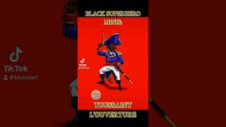 BLACK HERO MINIS: TOUSSAINT L’OUVERTURE. I drew in procreate. #toussaint #bhm #bluboiart #blackhero