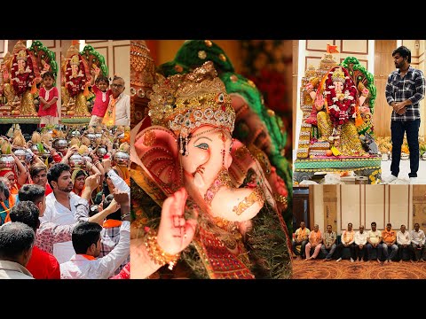 CELEBRATING BIGGEST FESTIVAL OF BHARAT || GANPATI BAPPA MORYA || GANESH CHATURTHI CELEBRATION VLOG