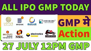 All ipo gmp today🤑GNG electronics ipo allotment💥 NSDL IPO GMP🔥Aditya infotech ipo gmp💥 shanti gold