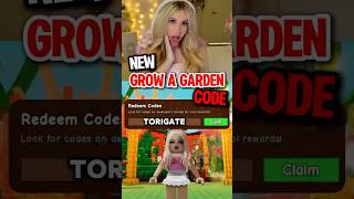 NEW “CODE” in GROW A GARDEN on ROBLOX! 😱