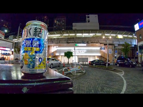 本八幡での生配信後、飲みながら散歩しました。