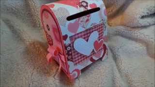 Top Slot Mailbox Treat Box from SVGCuts