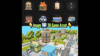 🏙️ Build your dream city with Meshy and Blender!  #3dgamedevelopment #gamedev #3dmodeling