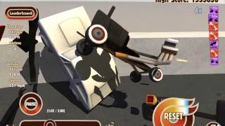 Turbo Dismount replay: 1 555 830 points on Fast Lane! #turbodismount