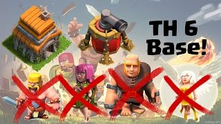 TH6 Base I Anti Giant Healer I Anti Giant Barch I Trophy Base & War Base I w/Air Sweeper