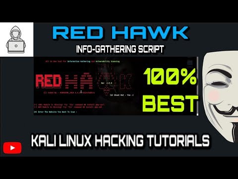 RED-HAWK Framework (The Best Info-Gathering Tool) in KALI LINUX