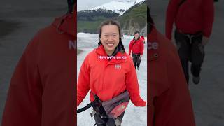 My girlfriend on glacier mountain😳 #couple #girlfriend #boyfriend #couples #couplegoals #funny