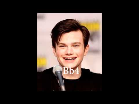 Chris Colfer - Studio and Live Vocal Range ~ A2-Bb5 3.1 Octaves