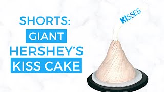 giant hershey’s kiss cake | satisfying cake decorating (part 17)