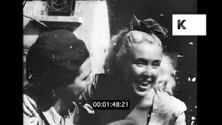 1944 Marseille Celebrating German Withdrawal from France, WWII
