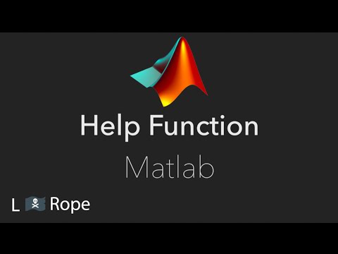 Help Function in Matlab