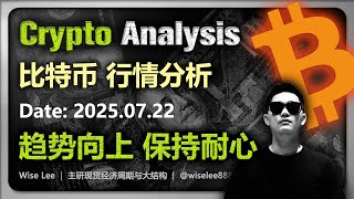 比特币行情分析2025.07.22 | 趋势向上 保持耐心 | 怎么买比特币 | 怎么买狗狗币 | 中国买比特币 | 中国买狗狗币 | 怎么买以太坊 | 狗狗幣 |  怎么买加密货币 | 交易所注册