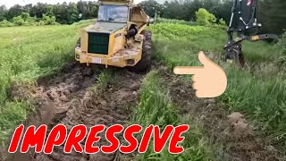 Draining a Pond with Bubba Dump Showing off with his new shoes!!