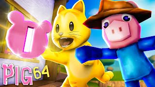 🔴LIVE! ROBLOX PIG 64 SECRETS SOLVED?!