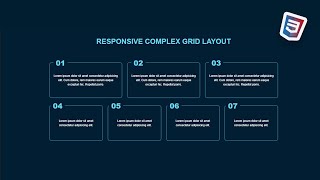 Easy-to-Follow Responsive Grid Layout Practical Example Tutorial