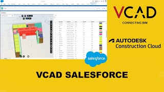 Vcad in Salesforce to interact with BIM files and data