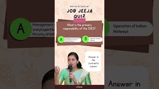What is the primary responsibility of the IDES #civilservices #indianadministration