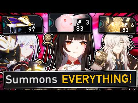 I used ONLY Summon Characters in Honkai: Star Rail.