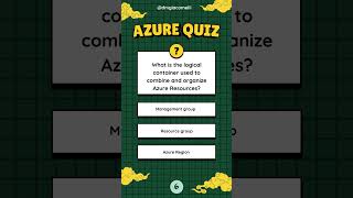 Azure Quiz 50 #azure #cloudcomputing #quiz