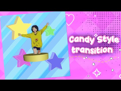 Candy style transition | alight motion tutorial