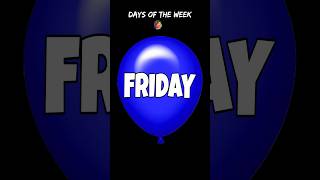 Days of the week song || week song for kuds #learning #kindergarten