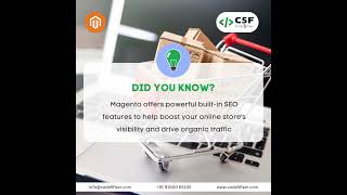Magento offers powerful built-in SEO features - Code5Fixer Contact +91 91500 65105