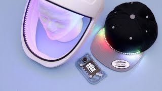 3D Hangouts – SpaceX Helmets, BLE Hats and PyGamer Buttons