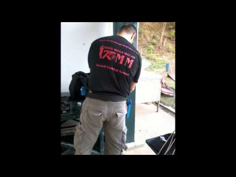 Hugo Eduardo Monteiro training at the range   180º turn around   2 + 2 shots 4's