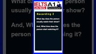 IELTS Life Skills A1 Listening Test  🇬🇧