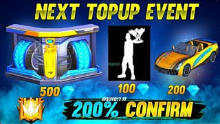 HOW TO NEXT TOP UP EVENT || FREE FIRE RACER DREKI SKIN FREE || FREE FIRE NEW REDEEM CODE