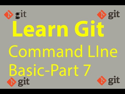 git tutorial for beginners -part 7(git hub, git hub(remote) branch, push)