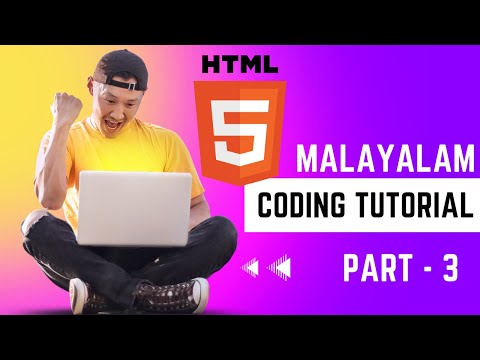 Malayalam coding tutorial - Web Development - HTML, CSS, JS - Freecodecamp Course - Part 3