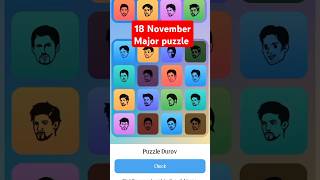 18 Novembe Major puzzle durov Solved Today |Major Daily combo card  |Major Puzzle Solution