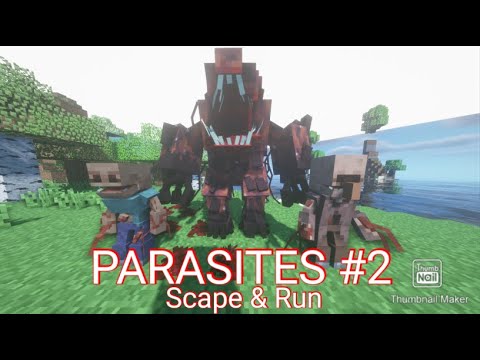 The game just got WAY HARDER! (MINECRAFT SCAPE & RUN PARASITES)