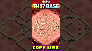 Unbeaten TH17 WAR + CWL Base Layout 🔥Clash of Clans