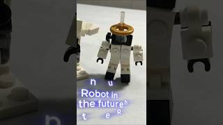 Lego robot of the future(cute) #legorobot #lego #minecraft