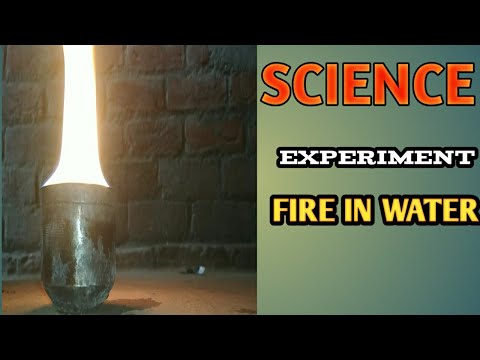 आश्चर्य की बात है यह पानी में भी आग लगा देता है ! Experiment  FULL Experiment