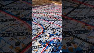 RADIANT heat in my slab #gotitcoach  #concrete #radiantheating