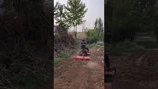 276 乘坐式履带旋耕机厂家 #多功能履带式果园管理机