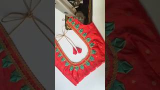 Unique Model Designer Blouse Back Design Ki Cutting And Stitching #backdesign #sewing #shorts