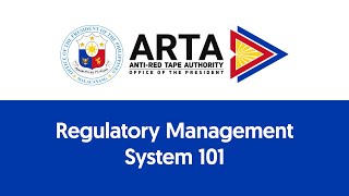 Module 1: Regulatory Management System (RMS) 101