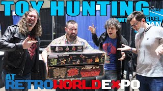TOY HUNTING with Pixel Dan at RetroWorld Expo 2021