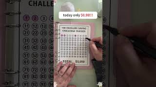 Save Smarter with the 100 Envelopes Challenge #savingstips