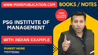 PSG INSTITUTE OF MANAGEMENT {PSGIM} | ACCOUNTS BOOKS | MATHS BOOKS | STATISTICS BOOKS